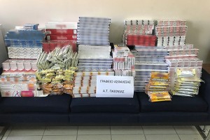 Αστυνομικοί του Κιλκίς συνέλαβαν 7 άτομα για λαθραία τσιγάρα