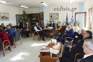 Αντάλλαξαν ευχές για το 2020 οι παράγοντες του νομού Κιλκίς