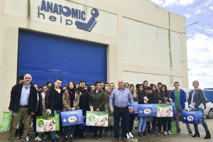 Στην πάντα φιλόξενη Αnatomic Help Α.Ε. 40 μαθητές από το Λύκειο Καμπάνη