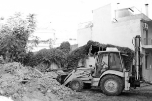 Κατεδάφιση επικίνδυνων κτηρίων στο Κιλκίς