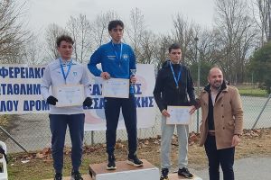 Με Αργυρό μετάλλιο ξεκίνησαν οι επίσημοι αγώνες για τον Χνιτίδη Σάββα Παναγιώτη