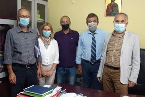 Επίσκεψη του βουλευτή Γιώργου Φραγγίδη στη Δ/νση Δασών και στο δασαρχείο Κιλκίς