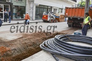 Αντικατάσταση δικτύου ύδρευσης στις οδούς Λέκκα, Γ. Καπέτα και στην αρχή της Ελ. Βενιζέλου από τη ΔΕΥΑ Κιλκίς