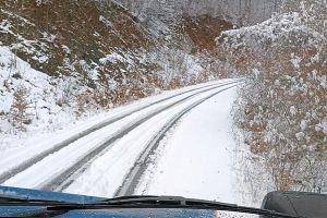 Πρώτο χιόνι στο Πάικο και στα Λιβάδια Κιλκίς