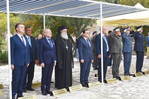 Τιμήθηκε η 107η επέτειος της διάσπασης του Μακεδονικού μετώπου στο διασυμμαχικό μνημείο