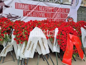 Θεσσαλονίκη: Ολοκληρώθηκε η κατάθεση στεφάνων από τα εργατικά σωματεία (ΒΙΝΤΕΟ)