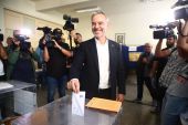 Ψήφισε ο Κωνσταντίνος Ζέρβας: «Παίρνουμε αυτό που μας αξίζει»