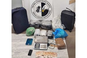 Αστυνομικοί της Ασφάλειας Κιλκίς συνέλαβαν 3 άτομα σε Ξάνθη-Θεσσαλονίκη για διακίνηση κάνναβης