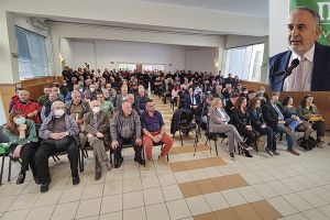 Μεγάλη συγκέντρωση Γιώργου Φραγγίδη στο Εργατικό Κέντρο Κιλκίς