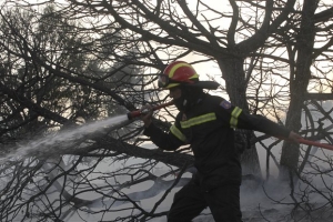 Πυρκαγιά ξέσπασε σε ορεινή περιοχή στο Ηράκλειο Κρήτης