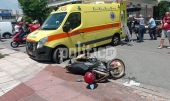 Θεσσαλονίκη: Μισή ώρα περίμεναν το ΕΚΑΒ για τροχαίο στην Γιαννιτσών (pics &amp; vid)