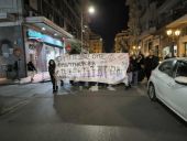Πορεία στο κέντρο της Θεσσαλονίκης για την ομοφοβική επίθεση