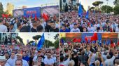 Αλβανία: Χιλιάδες οπαδοί της συντηρητικής αντιπολίτευσης διαδηλώνουν κατά του Έντι Ράμα