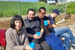 Επίσκεψη των ωφελούμενων του Κέντρου Κοινωνικής Στήριξης στο θερμοκήπιο του Κέντρου