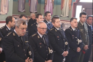 Η αστυνομία τίμησε τη μνήμη του προστάτη της Άγιου Αρτέμιου