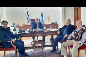 Συνεργασία του Αντιπεριφερειάρχη με τον βοηθό διευθυντή ΔΕΔΔΗΕ Περιφέρειας Μακεδονίας-Θράκης και τον προϊστάμενο Διεύθυνσης ΔΕΔΔΗΕ Κιλκίς