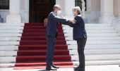 Όσα ειπώθηκαν στη συνάντηση Μητσοτάκη – Σασόλι στο Μέγαρο Μαξίμου (pics)