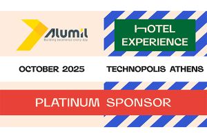 Η ALUMIL υποστήριξε την Hotel Experience ως Platinum Χορηγός