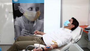 Αθρόα η συμμετοχή στην εθελοντική αιμοδοσία στο ΕΑΚΝ Αγίου Κοσμά