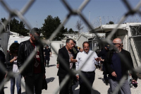Περιοδεία Θεοδωράκη στη Μυτιλήνη και τη Μόρια
