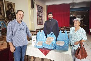 Στήριξη Πολιτιστικού Συλλόγου "Το Μπέλες" Σ.Σ. Μουριών στο Συσσίτιο του Ι.Ν. Παναγίας Κιλκίς