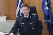 Συγχαρητήρια Σοφίας Ιορδανίδου στο νέο Αστυνομικό Διευθυντή Δημόκριτο Δεμερτζίδη