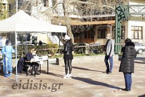 Κιλκίς: Τα rapid test δείχνουν φως στην άκρη του τούνελ. Στα 186 κανένα θετικό