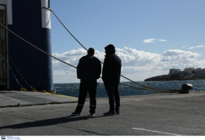 Δεμένα τα πλοία στην Κρήτη