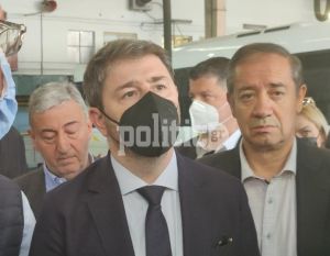 Στην Καλαμαριά ο Ν. Ανδρουλάκης: «Εμάς μας νοιάζει να υπάρχει ένας σωστός σχεδιασμός για τον ΟΑΣΘ» (pics &amp; vids)