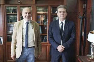 Συνάντηση του βουλευτή Γιώργου Φραγγίδη με τον Υπουργό Προστασίας του Πολίτη Μ. Χρυσοχοΐδη