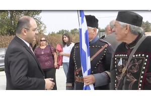 Στο Ισωμα και στις εκδηλώσεις για το Μακεδονικό Αγώνα ο Δ. Κυριακίδης