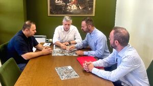Σημαντική συνάντηση για το Κέντρο Logistics στο Γκόνο και την ανάπλαση της ΔΕΘ