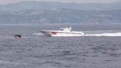 Αποτυχημένη απόπειρα προώθησης λέμβου με αλλοδαπούς από τουρκικές ακταιωρούς στη Λέσβο (vid)