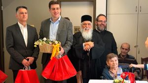 Σημαντική επίσκεψη Μιχάλη Μπεκίρη στην Εστία Παπαγεωργίου στον Εύοσμο