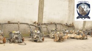 Θεσσαλονίκη: Κλεμμένοι κινητήρες βρέθηκαν σε κατάστημα ανταλλακτικών