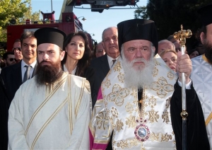 Στην Αγία Βαρβάρα για προσκύνημα ο Αρχιεπίσκοπος Ιερώνυμος