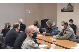 Σύσκεψη στο Διοικητήριο με τον Αν. Βεργίδη για την αναβάθμιση των ΤΟΕΒ