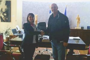 Συνάντηση Βεργίδη με Ναβροζίδου