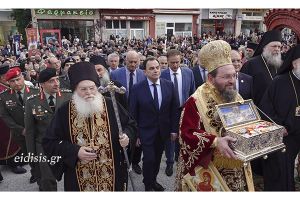 Τεράστια η απήχηση της παρουσίας της Αγίας Ζώνης στο Κιλκίς