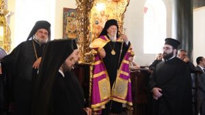 Βαρθολομαίος: Εξακολουθούμε να αγωνιζόμαστε για την επαναλειτουργία της Θεολογικής Σχολής της Χάλκης (φωτο)