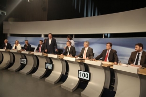 Κεντροαριστερά: LIVE το debate μεταξύ των υποψηφίων αρχηγών