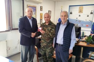 Ο Σύνδεσμος Εφέδρων Αξιωματικών ν. Κιλκίς στο Διοικητήριο της 71ης Ταξιαρχίας