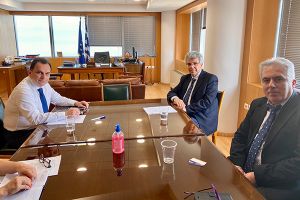 Συνάντηση του Υφυπουργού Ψηφιακής Διακυβέρνησης Γιώργου Γεωργαντά με την ηγεσία του ΔΟΑΤΑΠ