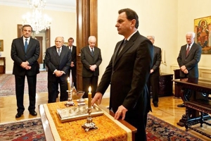 Ορκωμοσία του Γ. Γεωργαντά