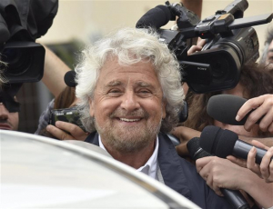 Απηυδισμένος από την πολιτική ο Γκρίλο εγκατέλειψε το κόμμα του