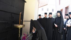 Τη μνήμη του προκατόχου του Γρηγορίου Ε’ τίμησε ο Οικουμενικός Πατριάρχης Βαρθολομαίος