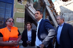 Μητσοτάκης: Απαλλαγή από τον ΕΝΦΙΑ για δύο χρόνια στους σεισμόπληκτους