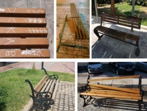 Φθορές και βανδαλισμοί σε παιδικές χαρές και πλατείες στον Πειραιά