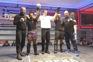 Ο ΑΘΛΟΣ ΚΙΛΚΙΣ σε αγωνιστική συνάντηση kick boxing στην Θεσσαλονίκη