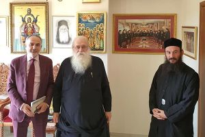 Συνάντηση Γιώργου Φραγγίδη με το Μητροπολίτη Πολυανής και Κιλκισίου κ.κ. Εμμανουήλ